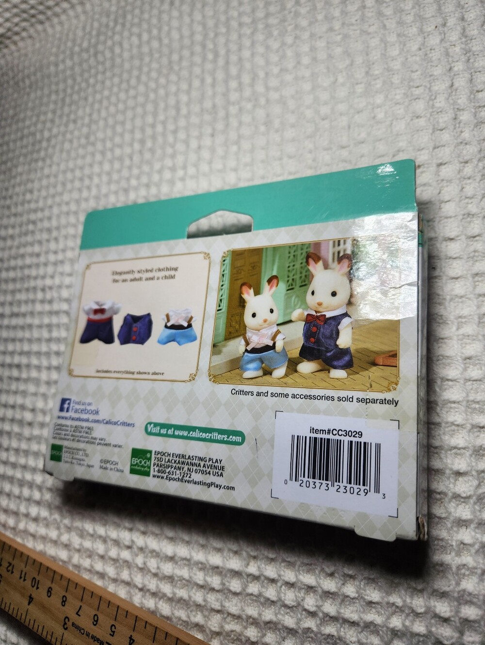 Calico Critters Town Dress Up Set New In Box - Picture 6 of 7